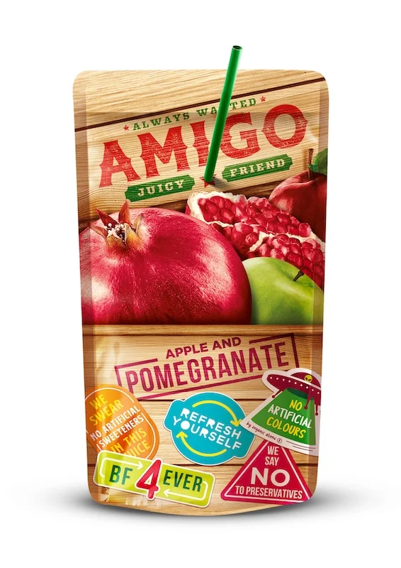 Amigo Classic Pomegranate flavor