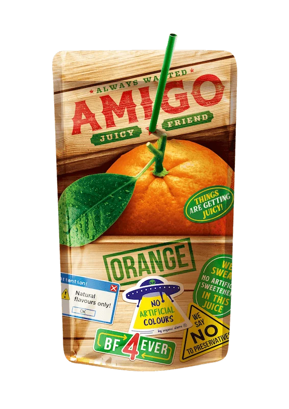 Amigo Classic Orange flavor