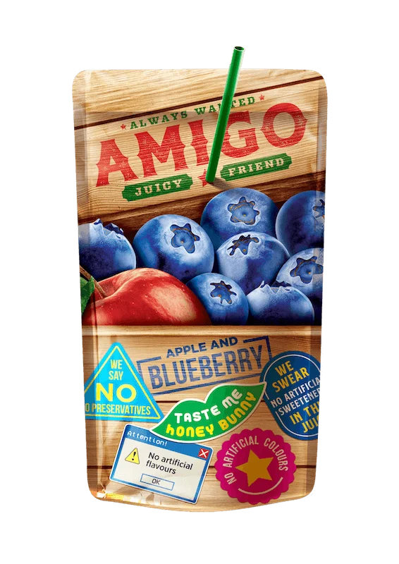 Amigo Classic Blueberry flavor