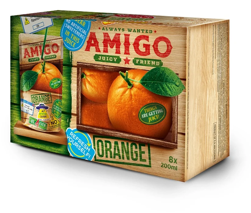 Amigo Classic Orange box