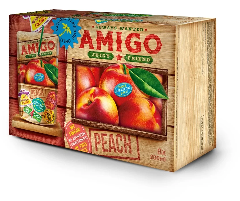 Amigo Classic Peach box