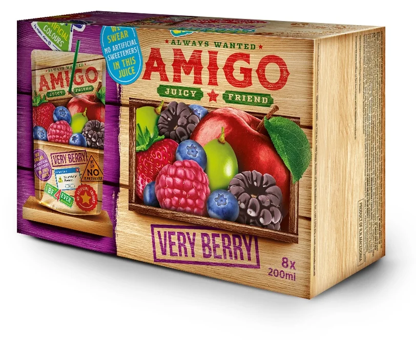 Amigo Classic Very Berry box