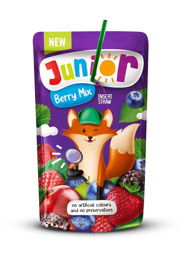 Junior Berry Mix fox design