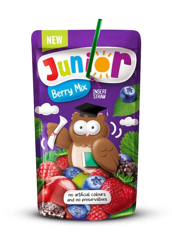 Junior Berry Mix owl design