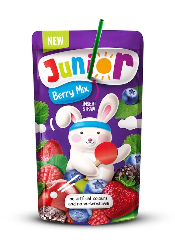 Junior Berry Mix rabbit design