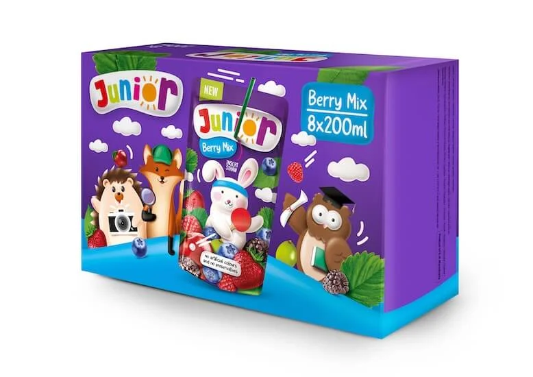 Junior Berry Mix box design A
