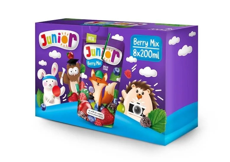Junior Berry Mix box design B