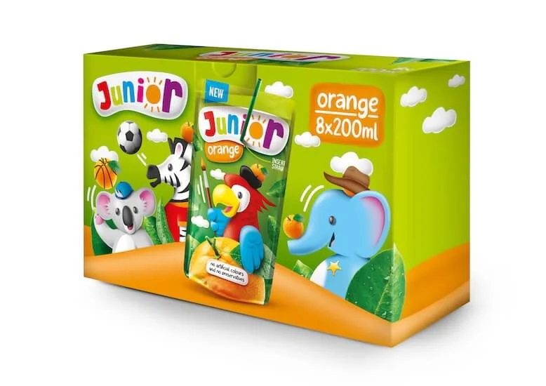Junior Orange box design B