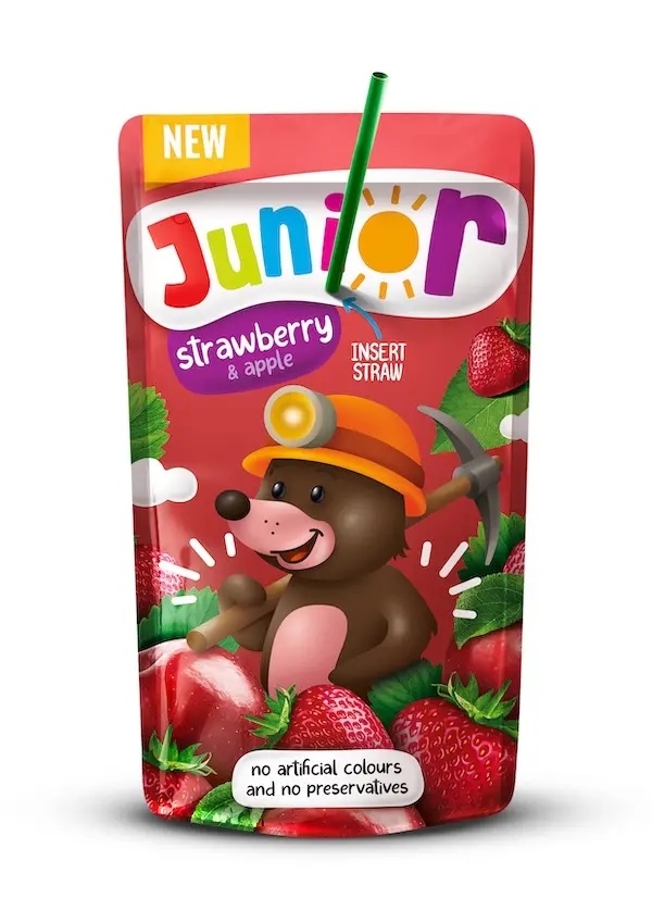 Junior Strawberry & Apple owl design